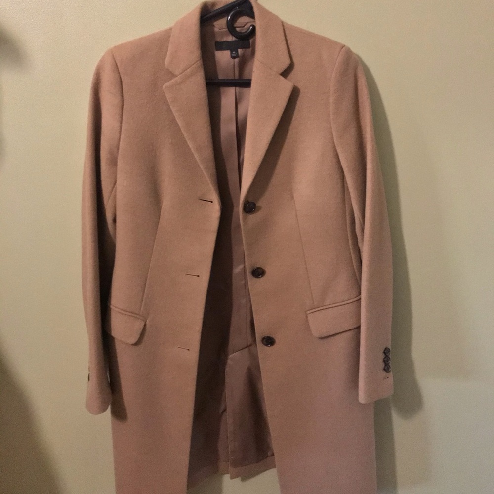Uniqlo Tan Cashmere Coat